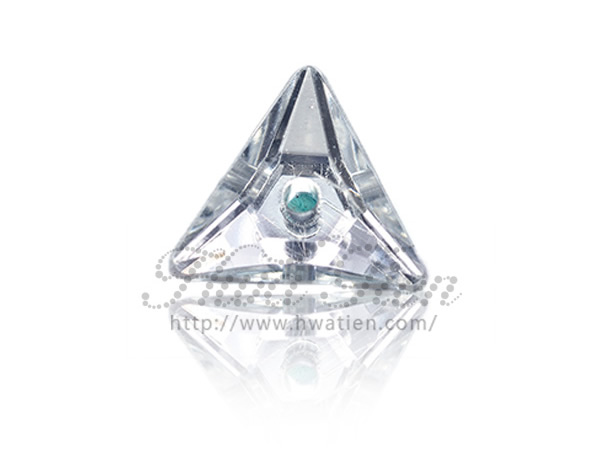 Triangle Acrylic Gemstone, by Hwa Tien Gemstones Company